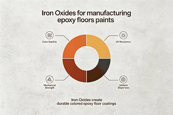 Iron Oxides for manufacturing epoxy floor paints