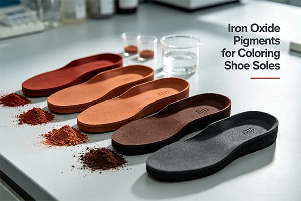 Iron Oxide Pigments for Coloring Shoe Soles
