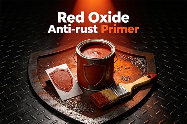 Iron Oxide and Zinc Phosphate in Anti-Rust Paint